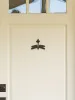 Dragonfly Cast Iron Door Knocker - Rustic Home Decor and Unique Entryway Accent