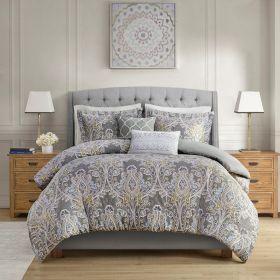 5 Piece Cotton Duvet Cover Set