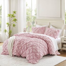 3PCS King Comforter Set (Color: as Pic)